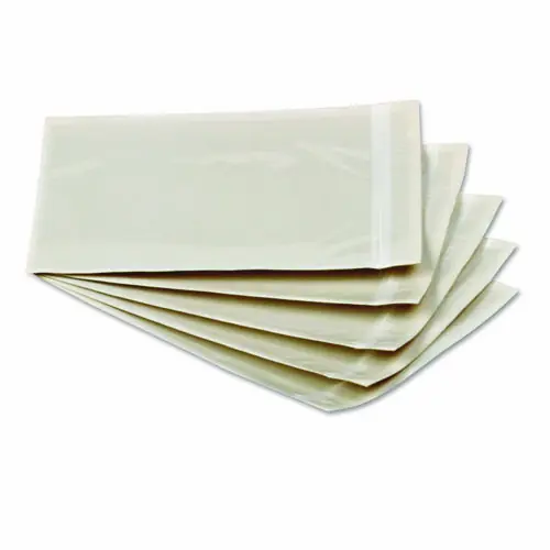 Quality Park™ Self-Adhesive Packing List Envelope, Clear Front: Full-Size Window, 4.5 x 6, Clear, 1,000/Carton
