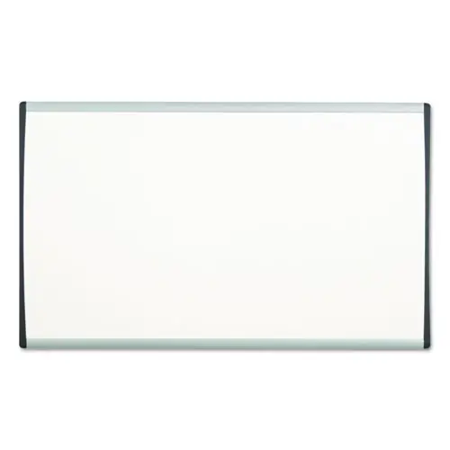Quartet® ARC Frame Cubicle Board, Magnetic Dry Erase, 14" x 11", White Surface, Satin Aluminum Frame
