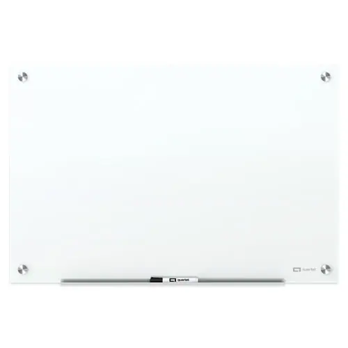 Quartet® Brilliance Glass Dry-Erase Board, 96" x 48", White Surface