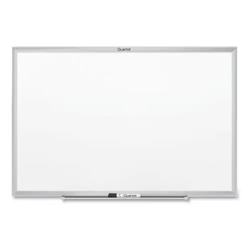 Quartet® Classic Series Nano-Clean Dry Erase Board, White Surface, Satin Aluminum Frame, 96" x 48"