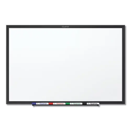 Quartet® Classic Series Total Erase Dry Erase Board, 72" x 48", White Surface with Black Aluminum Frame