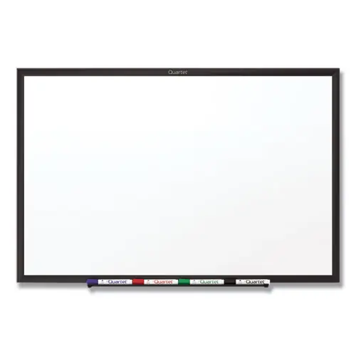 Quartet® Classic Series Total Erase Dry Erase Board, 96" x 48", White, Black Aluminum Frame