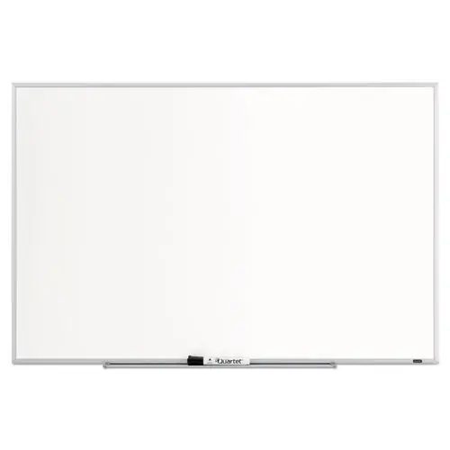Quartet® Dry Erase Board, 36" x 24", White Surface, Satin Aluminum Frame