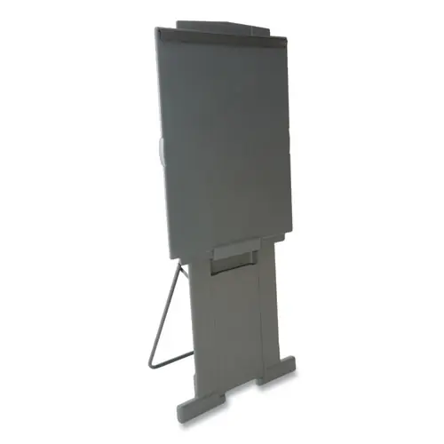 Quartet® Duramax Portable Presentation Easel, Plastic, Gray, Adjustable Height 39" to 72"