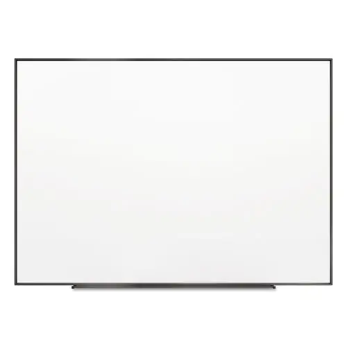 Quartet® Fusion Nano-Clean Magnetic Whiteboard, 48" x 36", White Surface, Black Aluminum Frame
