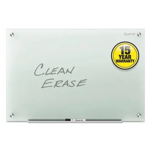 Quartet® Infinity Glass Marker Board, 96" x 48", Frost Surface