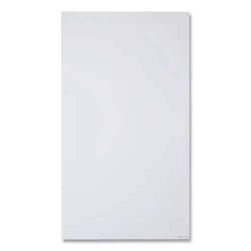 Quartet® InvisaMount Vertical Magnetic Glass Dry-Erase Boards, 48" x 85", White Surface