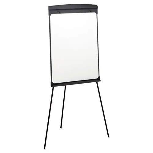 Quartet® Magnetic Dry Erase Easel, Graphite Surface, Graphite Gray Plastic Frame