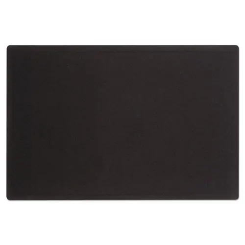 Quartet® Oval Office Fabric Board, Black Surface, 48" x 36"