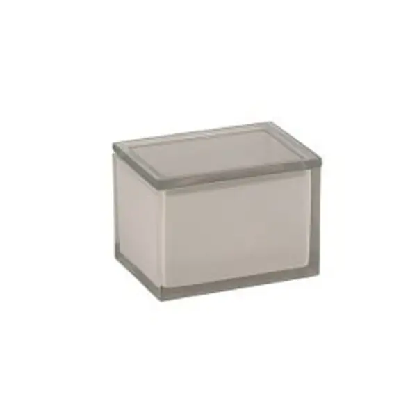 Rectangle Cotton Jar: GRAY GLACIER