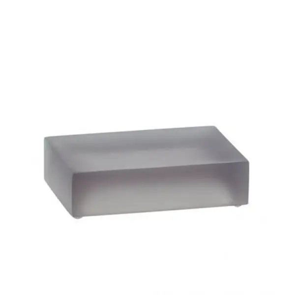 Rectangle Soap Holder: GHOST GRAY FROST