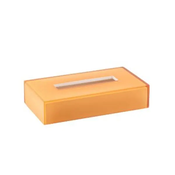 Rectangle Tissue Holder : AMBER GLACIER