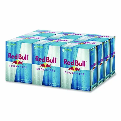 Red Bull® Energy Drink, Sugar-Free, 8.4 oz Can, 24/Carton