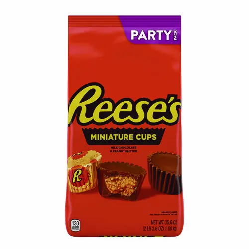 Reese's® Peanut Butter Cups Miniatures, Party Pack, 35.6 oz Bag