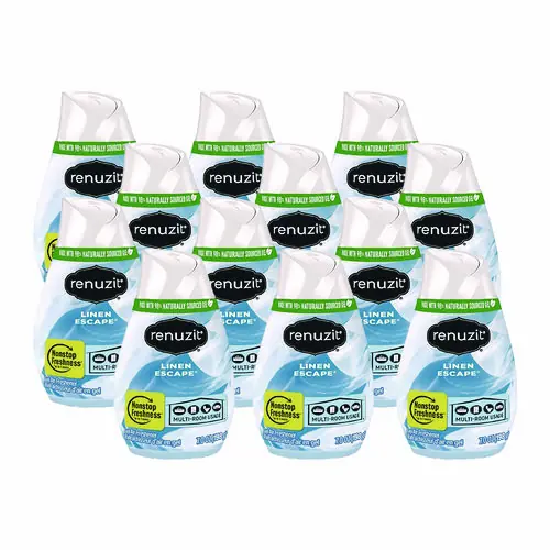 Renuzit® Adjustables Air Fresheners, Linen Escape, 7 oz Cone, 12/Carton