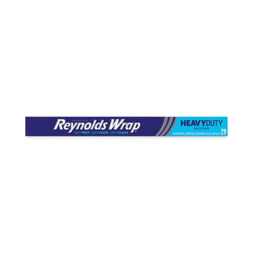 Reynolds Wrap® Heavy Duty Aluminum Foil Roll, 18" x 75 ft, 20/Carton