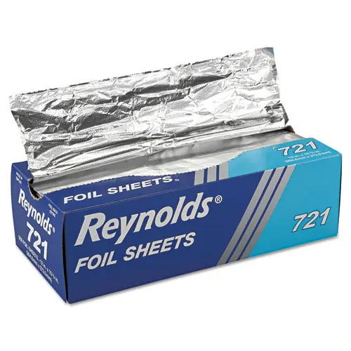 Reynolds Wrap® Interfolded Aluminum Foil Sheets, 500 Sheets/Box, 6 Boxes/Carton
