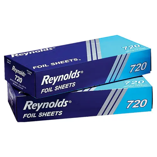 Reynolds Wrap® Pop-Up Interfolded Aluminum Foil Sheets, 200 Sheets/Box, 12 Boxes/Carton