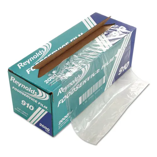 Reynolds Wrap® PVC Film Roll with Cutter Box, 12" x 2,000 ft