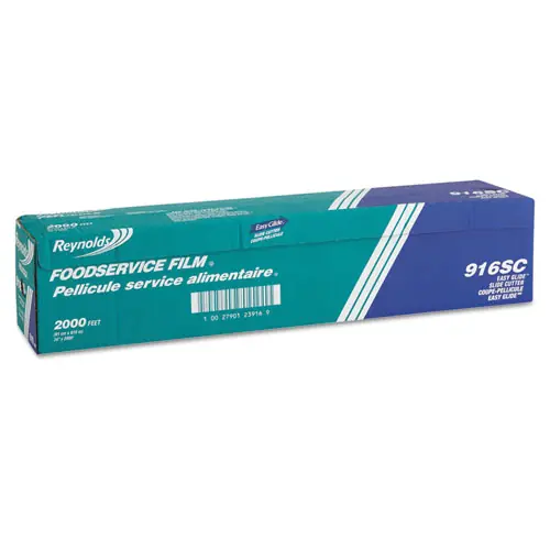 Reynolds Wrap® PVC Film Roll with Cutter Box, 24" x 2,000 ft