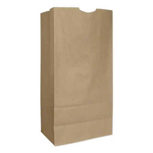 Ross & Wallace Paper Products Grocery Paper Bags, #16 Size, Extra-Heavy-Duty, 7.75" x 4.75" x 16", Natural, 500/Bundle