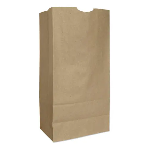 Ross & Wallace Paper Products Grocery Paper Bags, #16 Size, Heavy-Duty, 7.75" x 4.75" x 16", Natural, 500/Bundle