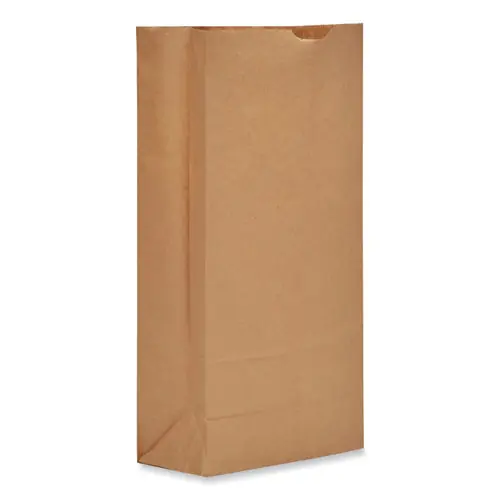 Ross & Wallace Paper Products Grocery Paper Bags, #25 Size, Heavy-Duty, Natural, 500/Bundle