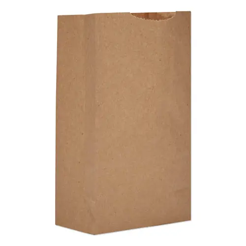 Ross & Wallace Paper Products Grocery Paper Bags, #3 Size, Extra-Heavy-Duty, Natural, 500/Bundle