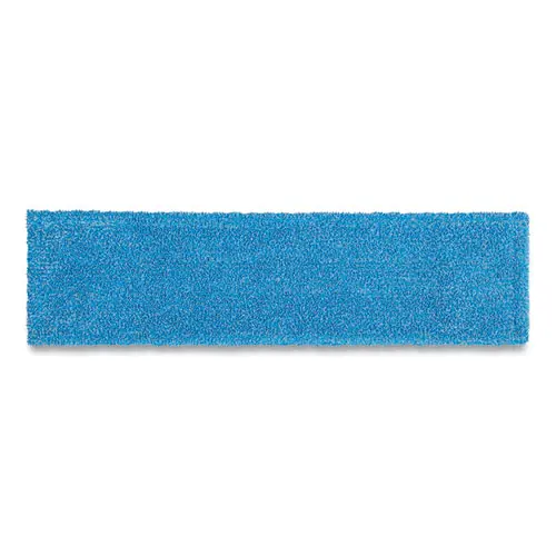 Rubbermaid® Commercial Adaptable Flat Mop Pads, Microfiber, Blue