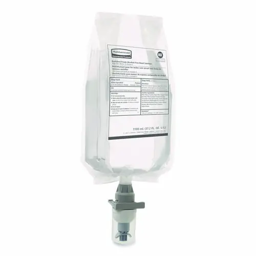 Rubbermaid® Commercial Auto Foam Refill Antibacterial Hand Soap, Fragrance Free, 1,100 mL, 4/Carton