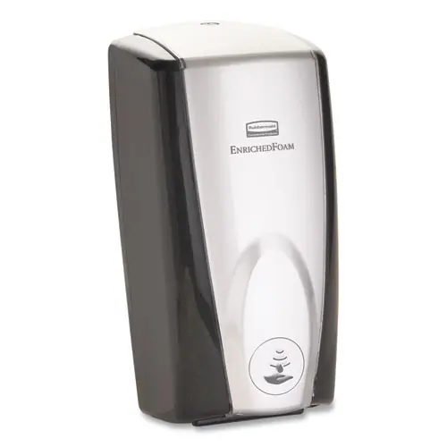 Rubbermaid® Commercial AutoFoam Touch-Free Dispenser, Black/Chrome