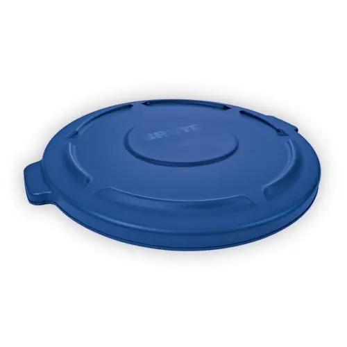 Rubbermaid® Commercial BRUTE Self-Draining Flat Top Lids for 32 gal Round BRUTE Containers