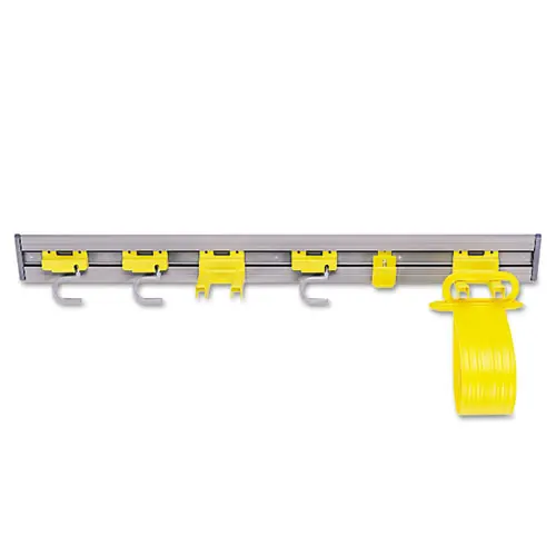 Rubbermaid® Commercial Closet Organizer/Tool Holder, Gray