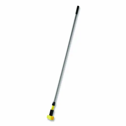 Rubbermaid® Commercial Fiberglass Gripper Mop Handle, Gray/Yellow