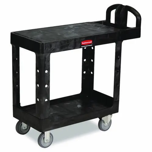 Rubbermaid® Commercial Flat Shelf Utility Cart
