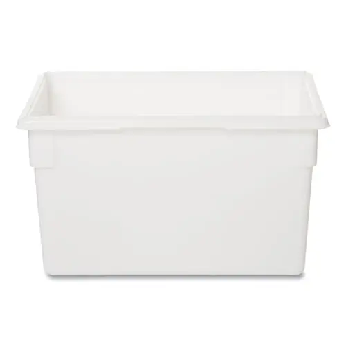 Rubbermaid® Commercial Food/Tote Boxes, White Plastic, 21.5 Gallon