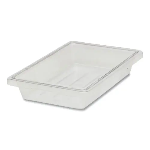 Rubbermaid® Commercial Food/Tote Boxes, Clear Plastic, 5 Gal