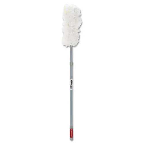 Rubbermaid® Commercial HiDuster Overhead Duster with Straight Launderable Head, 51" Extension Handle
