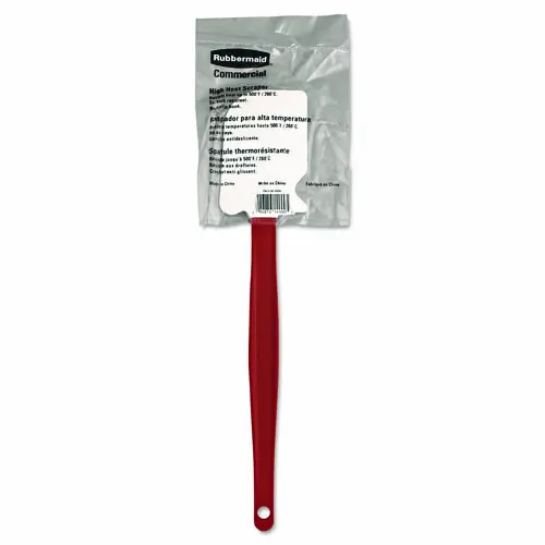 Rubbermaid® Commercial High-Heat Cook's Scraper, 13.5", Red/White