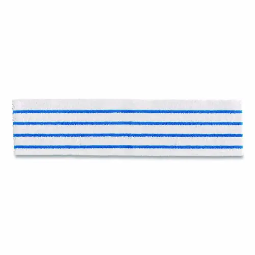 Rubbermaid® Commercial HYGEN™ Disposable Microfiber Pad, White/Blue Stripe, 50 Pads/Pack, 3 Packs/Carton