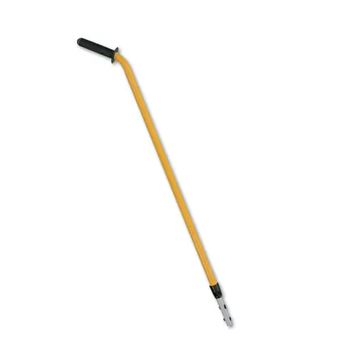 Rubbermaid® Commercial HYGEN™ 48-72" Quick-Connect Ergo Adjustable Handle, Black/Yellow