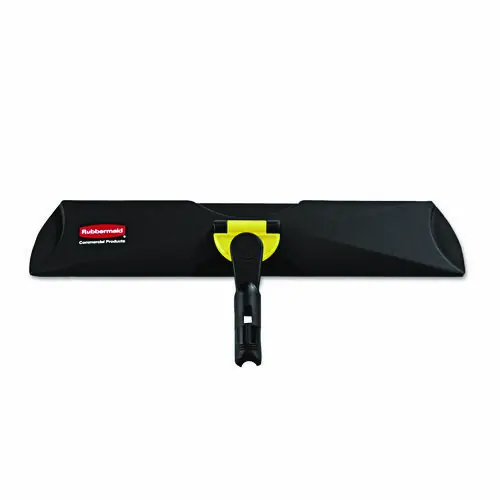 Rubbermaid® Commercial HYGEN™ Quick Connect Single-Sided Frame, 18" x 3 3/8", Black, Plastic