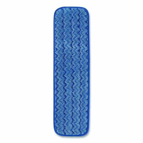 Rubbermaid® Commercial HYGEN™ Microfiber Wet Mop Pad, 18", Blue