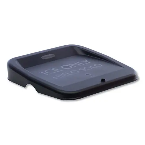 Rubbermaid® Commercial Ice Tote Lid, Black, 4/Carton