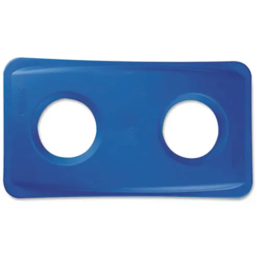 Rubbermaid® Commercial Lid for Slim Jim Bottle Recycling Container, Blue