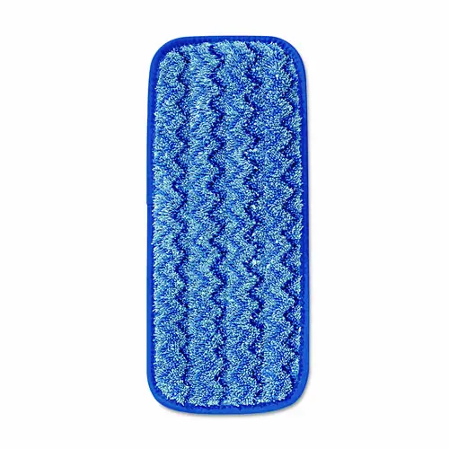 Rubbermaid® Commercial Microfiber Wall/Stair Wet Mopping Pad, Blue