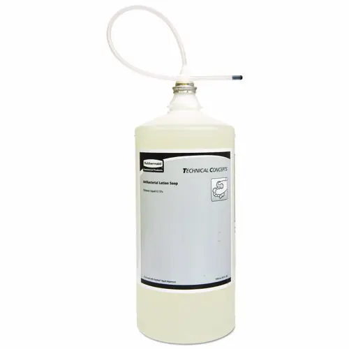 Rubbermaid® Commercial One Shot Antibacterial Enriched Lotion Soap Refill, Floral Scent, 800 mL, 4/Carton