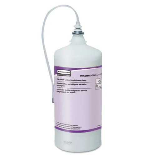 Rubbermaid® Commercial One Shot Green Certified Lotion Soap Refill, Honeysuckle Scent, 1,600 mL, 4/Carton