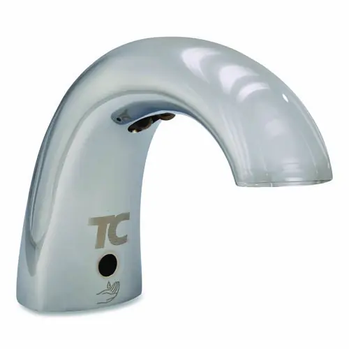 Rubbermaid® Commercial One Shot Soap Dispenser - Touch Free, Polished Chrome, 10/Carton