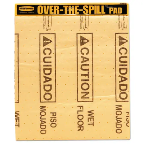 Rubbermaid® Commercial Over-The-Spill Pad Tablet, 22/Pack